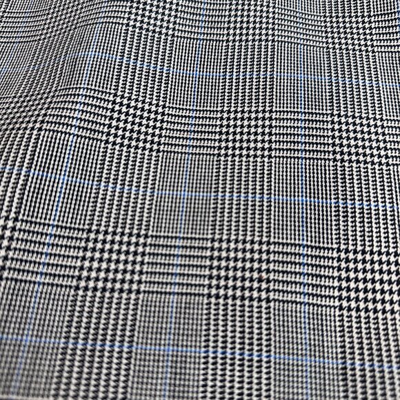 Lauren Ralph Lauren Blazer Sports Coat Wool Gray Glen Plaid 2 Button Preppy 44R - Picture 4 of 16